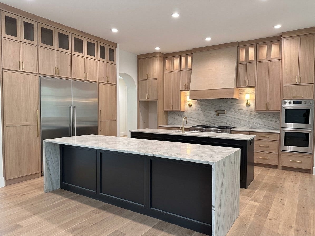 25178 Chisos Bend, Montgomery, TX 77316 Kitchen:Image of kitchen is 3d rendered ai and used for illustrative purposes.