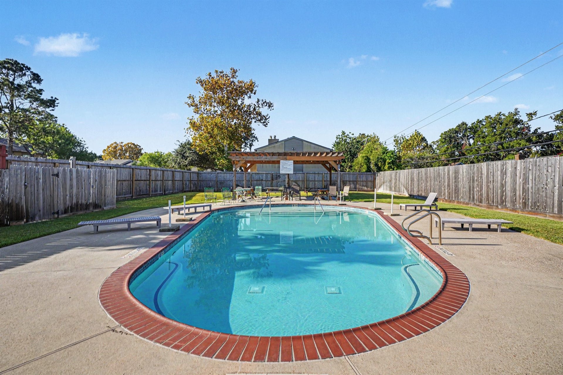 2804 Sand Dune Drive, Seabrook, TX 77586 Neighborhood pool for Seaside Village residents.