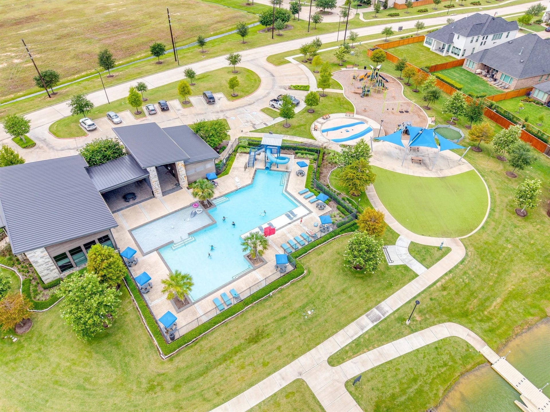 Enjoy a sparkling community pool and a playground within the neighborhood, perfect for family fun, social gatherings, and a vibrant, active lifestyle.