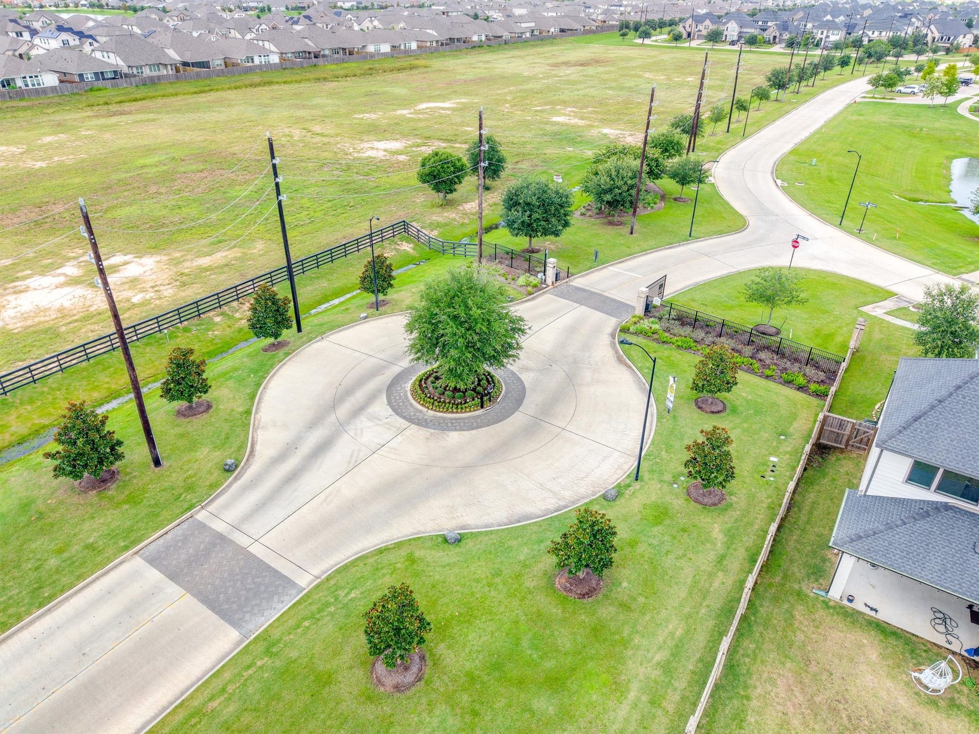 Home is in a gated community, offering privacy and safety.