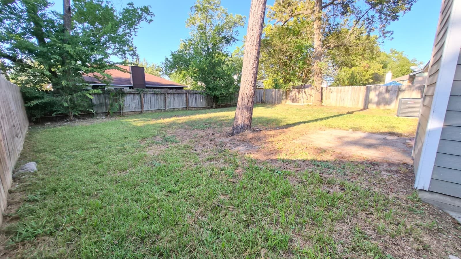 3907 Algernon Drive, Spring, TX 77373 Fully Fenced Backyard
