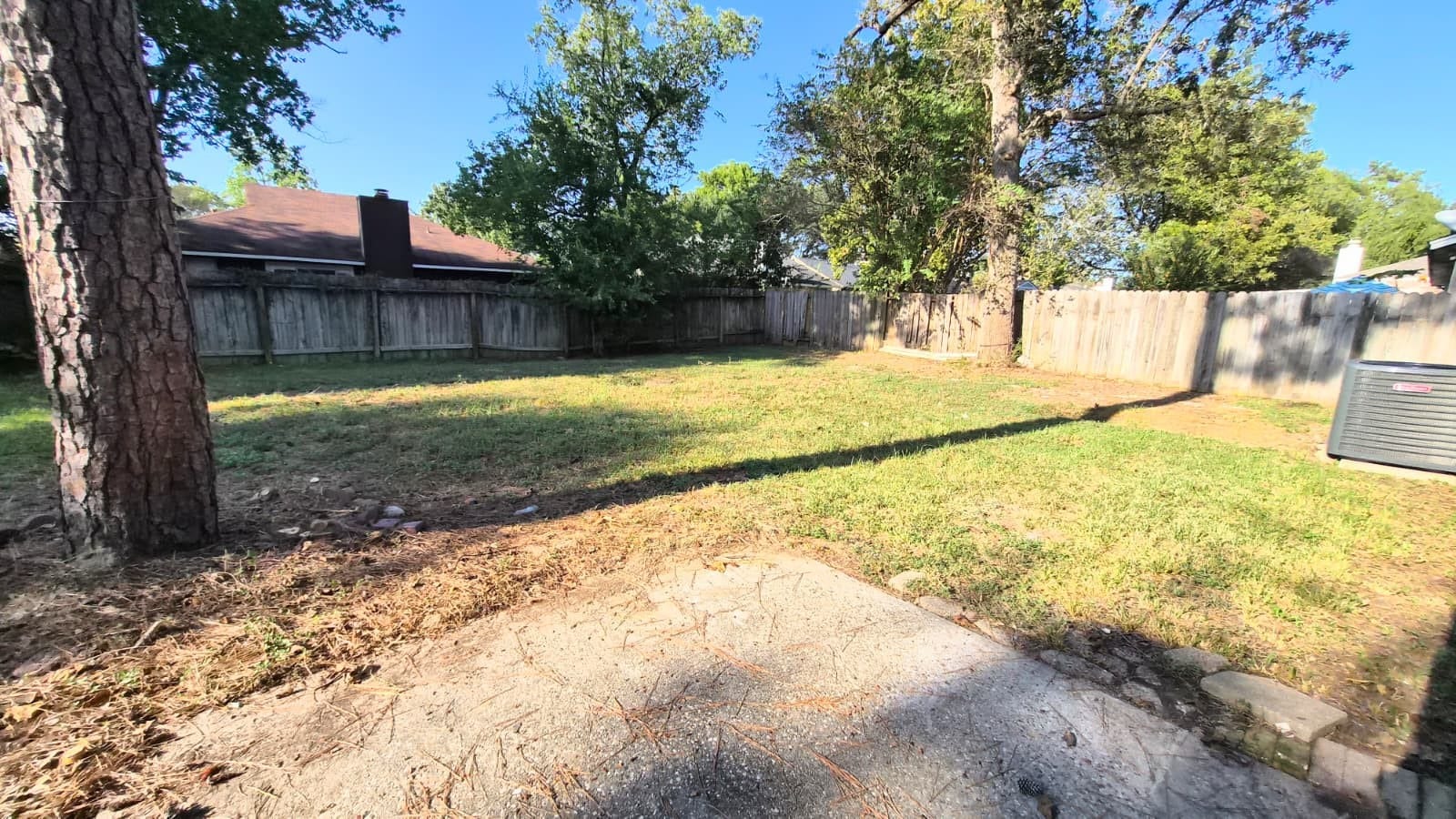 3907 Algernon Drive, Spring, TX 77373 Backyard with Patio
