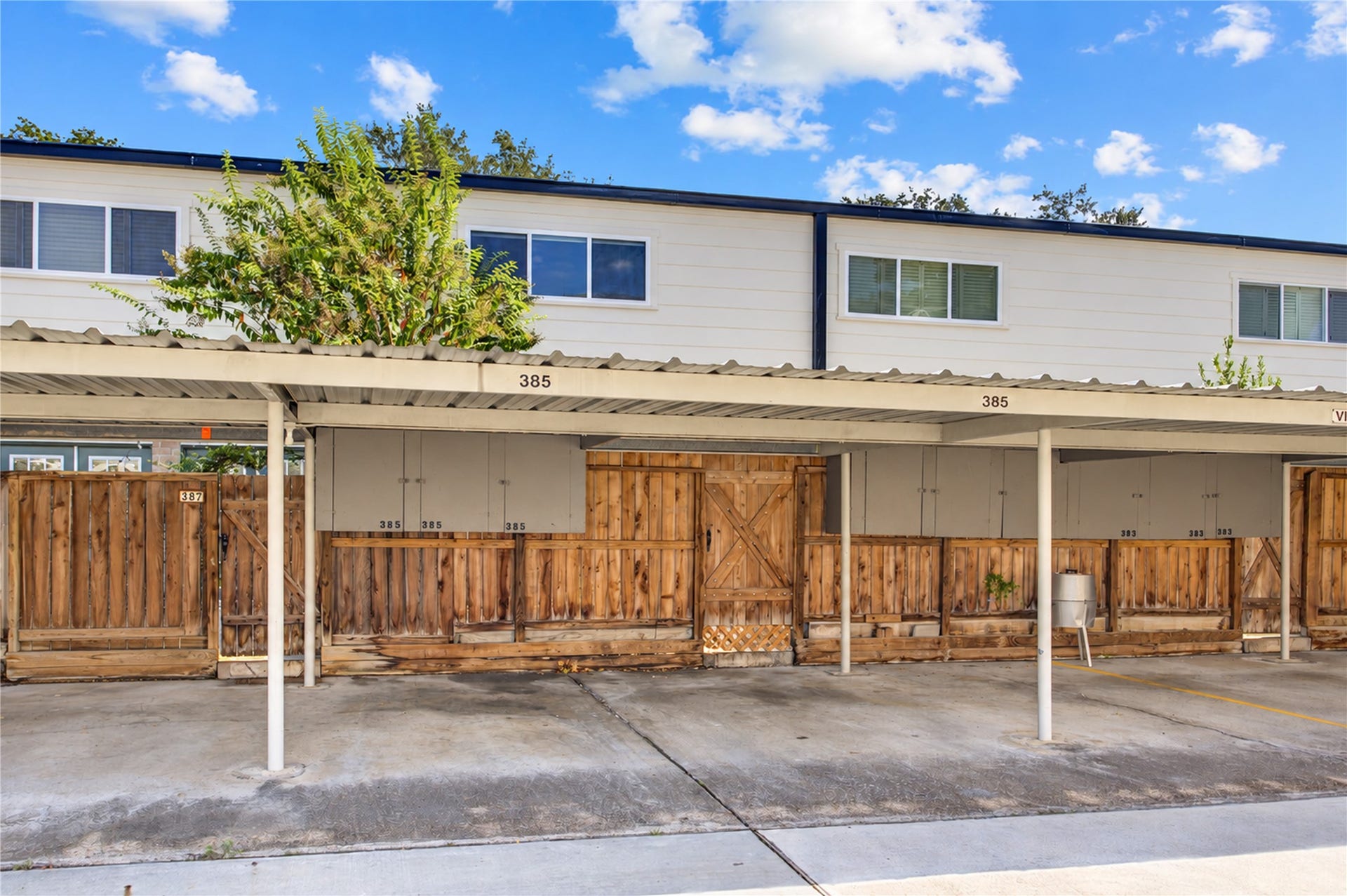 385 N Post Oak Lane, #385, Houston, TX 77024 Two covered parking spaces