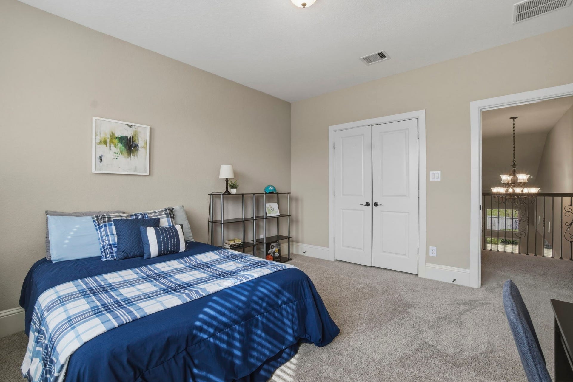 75 W Sawyer Ridge Drive, The Woodlands, TX 77389 Another view of bedroom #3.