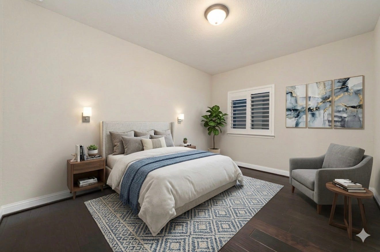 upstairs 3rd secondary bedroom