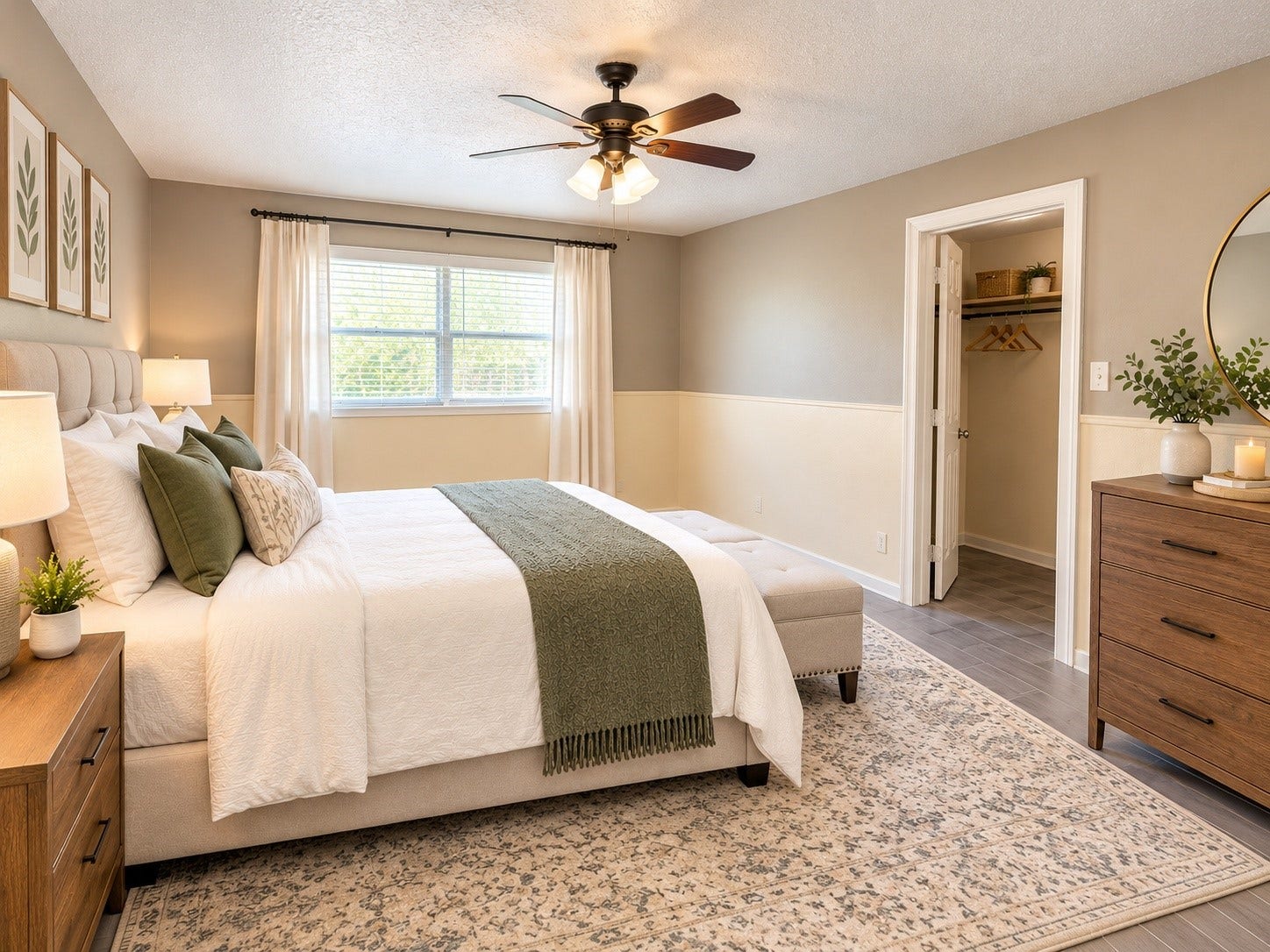 17308 Valley Lane, Conroe, TX 77306 Virtual Stage-Bedroom