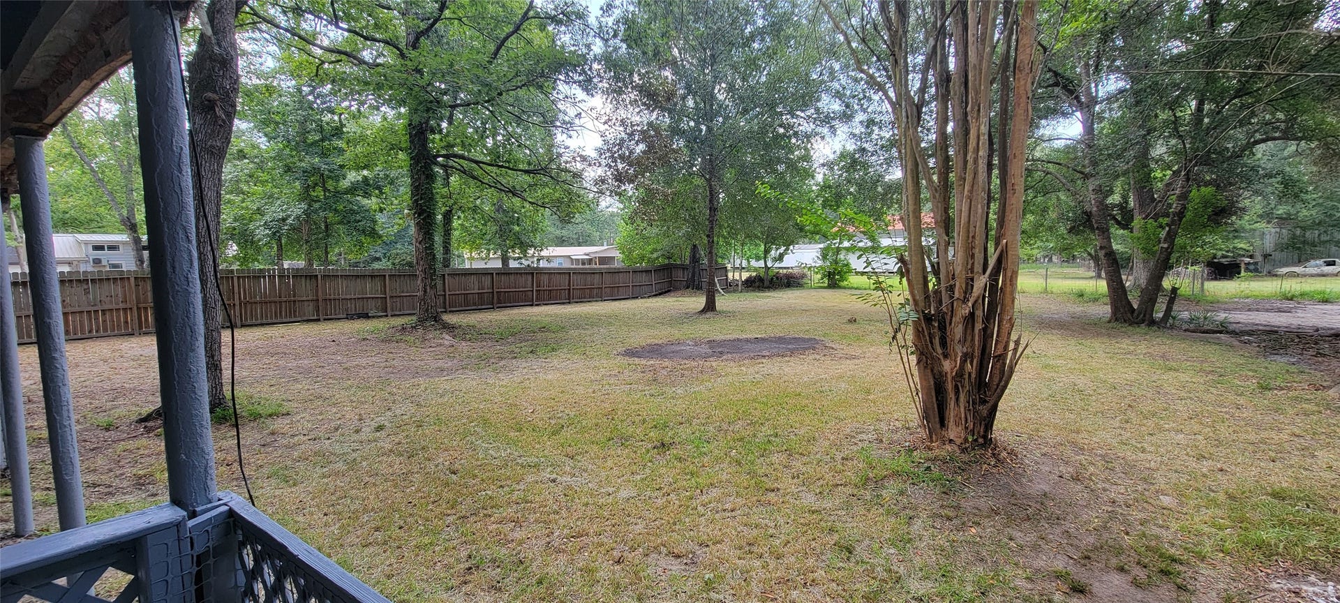17308 Valley Lane, Conroe, TX 77306 BACK YARD