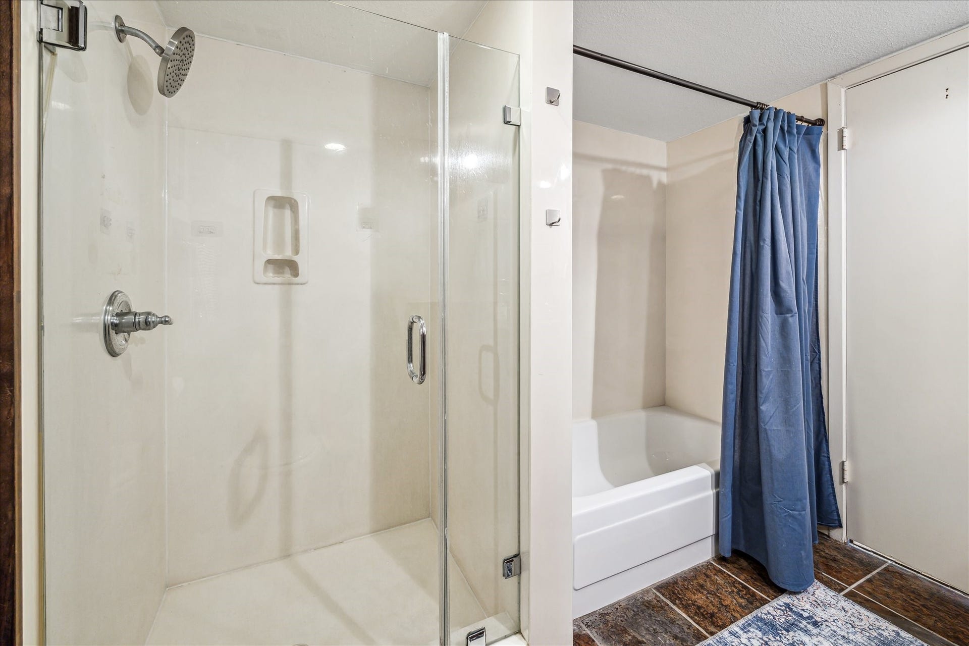 Separate Shower and Tub/Shower.