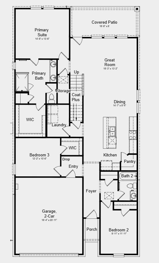 18115 Prairie Run Lane, Hockley, TX 77447 Floor 1
