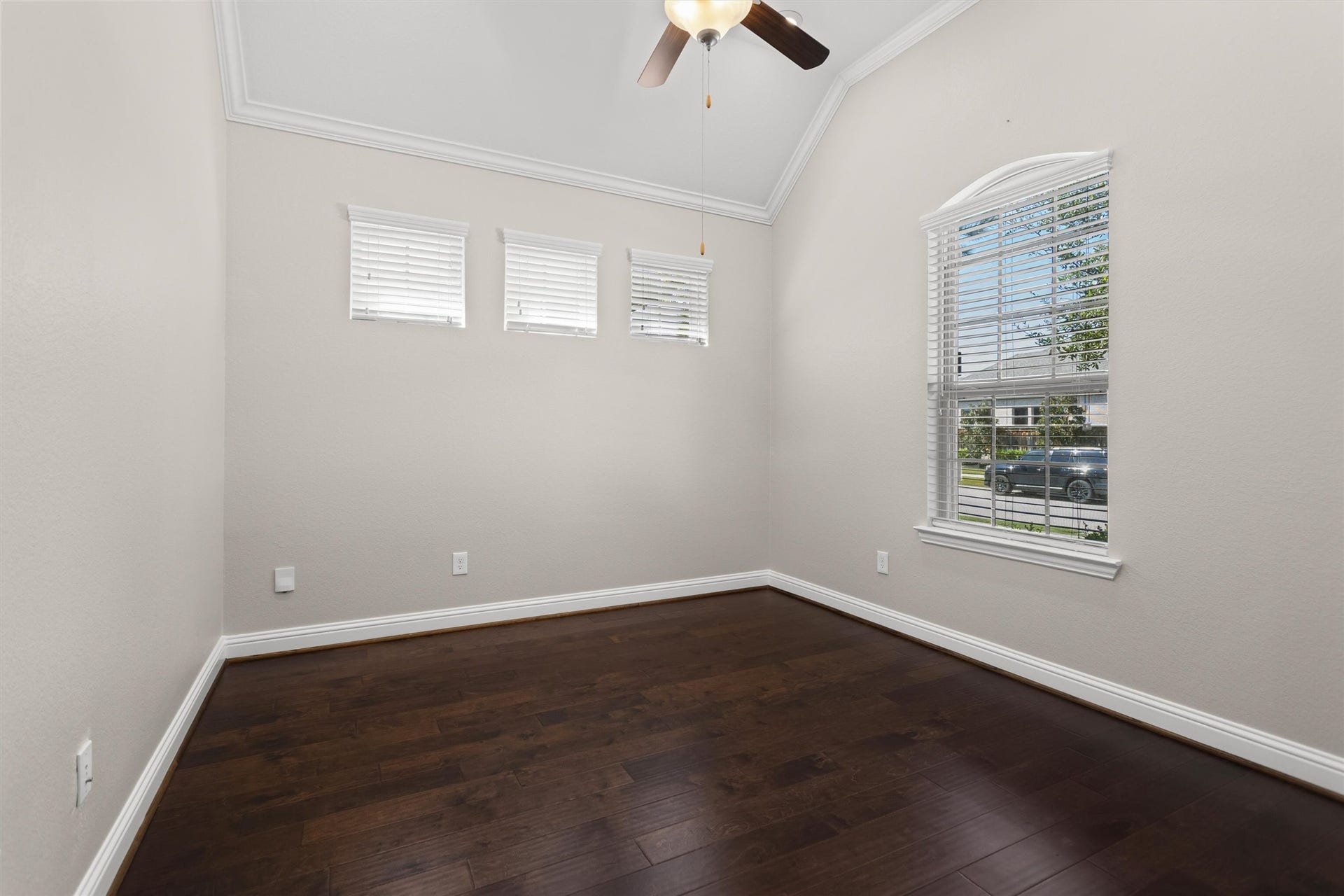 28205 Bennett Pass Drive, Spring, TX 77386 Home office with high ceiling and loads of natural light