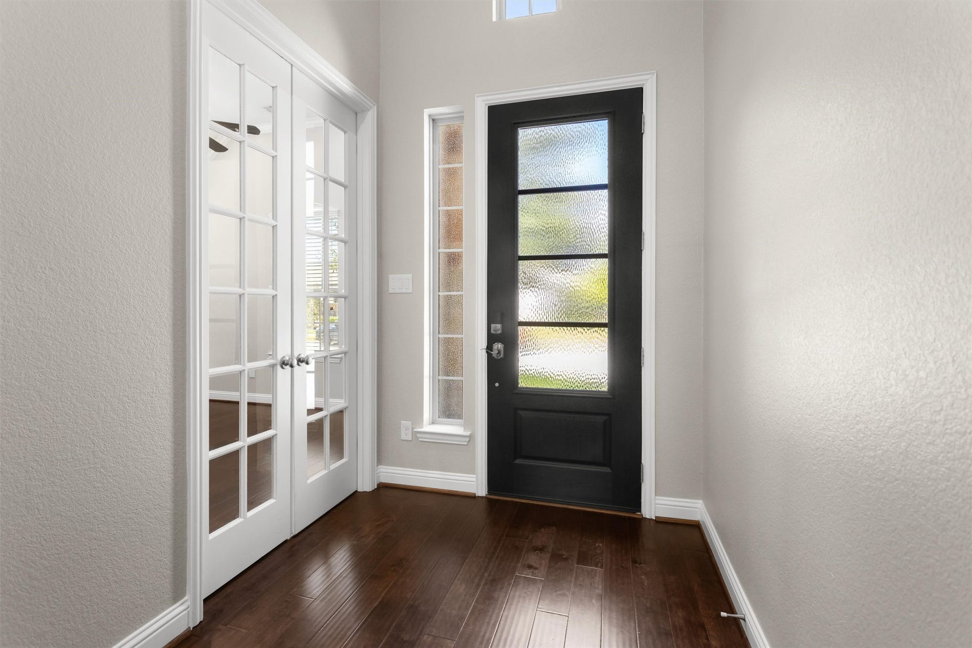 28205 Bennett Pass Drive, Spring, TX 77386 Home office with double French door entry to the right of the entry