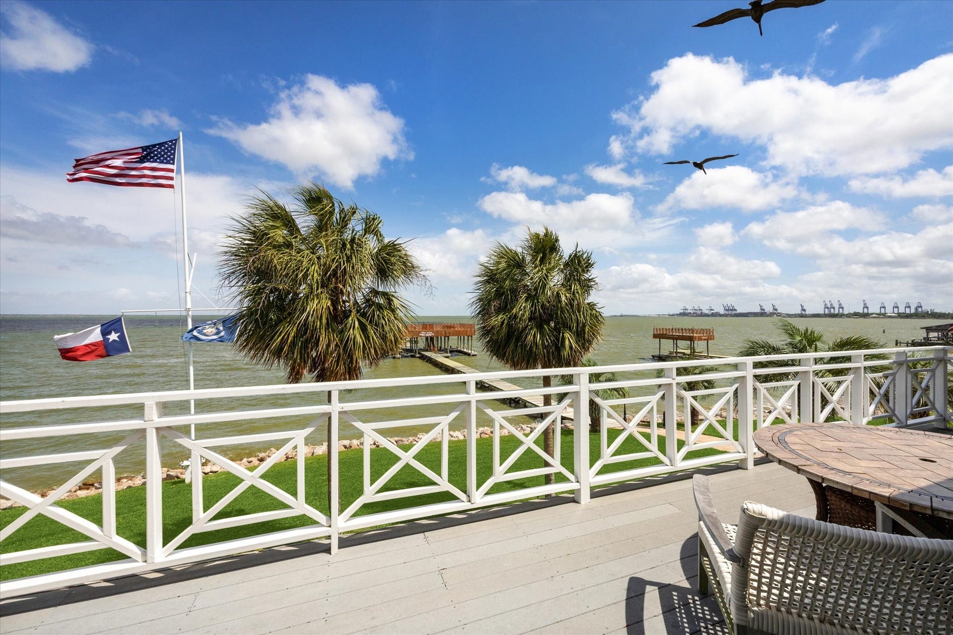 View from main house front deck.