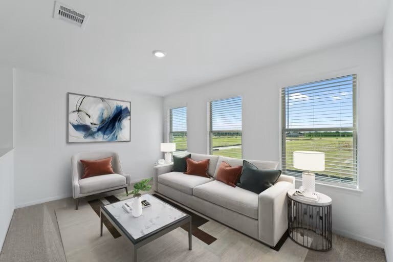 MODEL HOME images may NOT be consistent with the finished product.