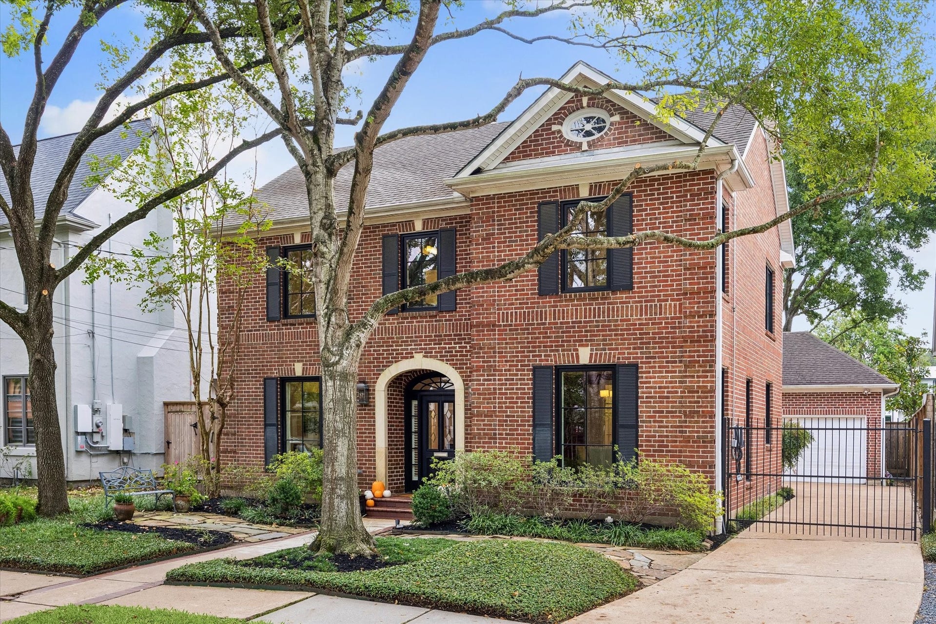 3111 Carnegie Street, Houston, TX 77005 One of the prettiest homes on the block! This home offers stylish updates throughout including a remodeled kitchen and primary bath, new windows, new fireplace, tankless hot water heater, EV charger, built-in wine storage & more.