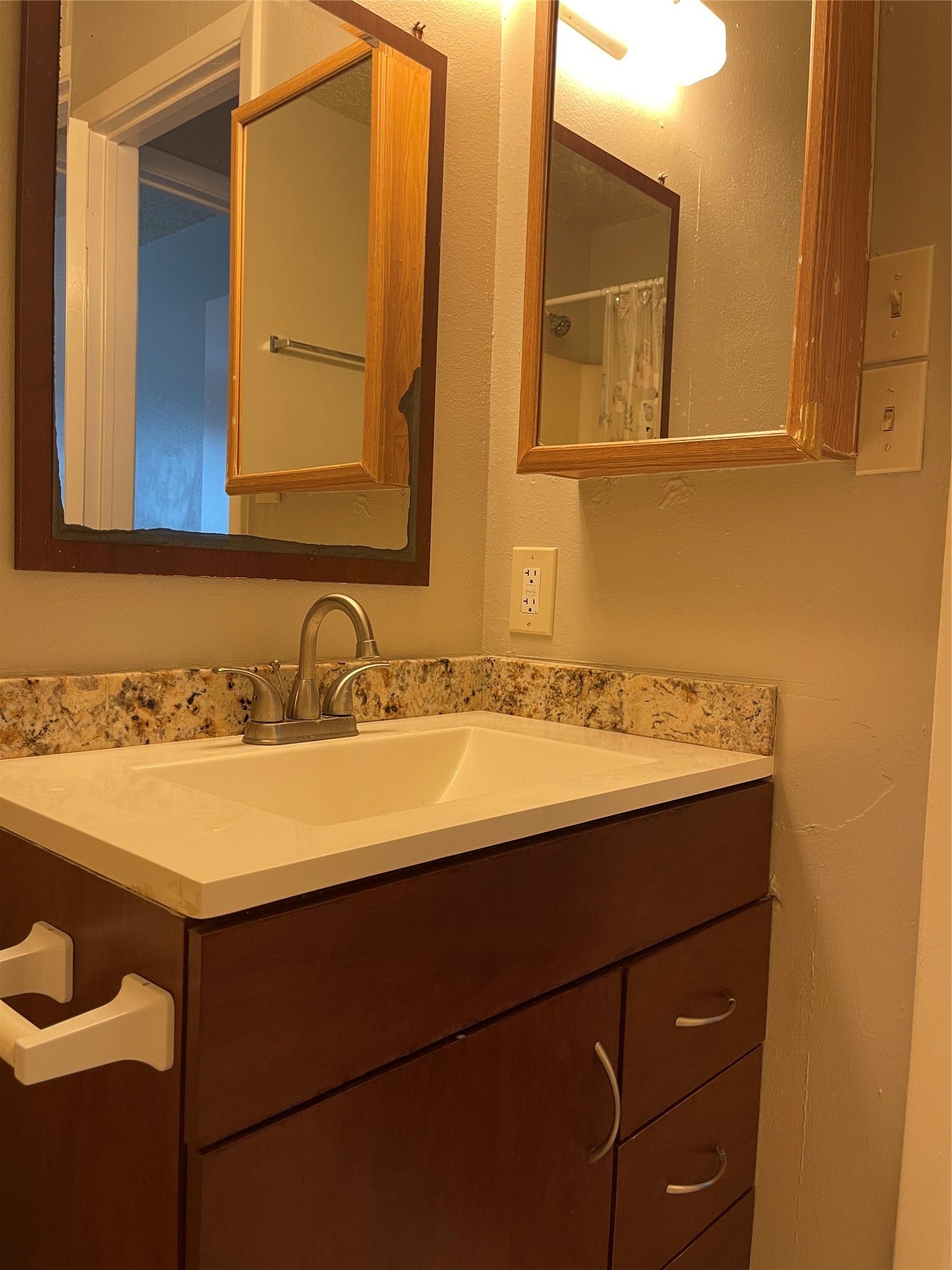9217 Carousel Lane, Houston, TX 77080 2nd Bath, sink & vanity