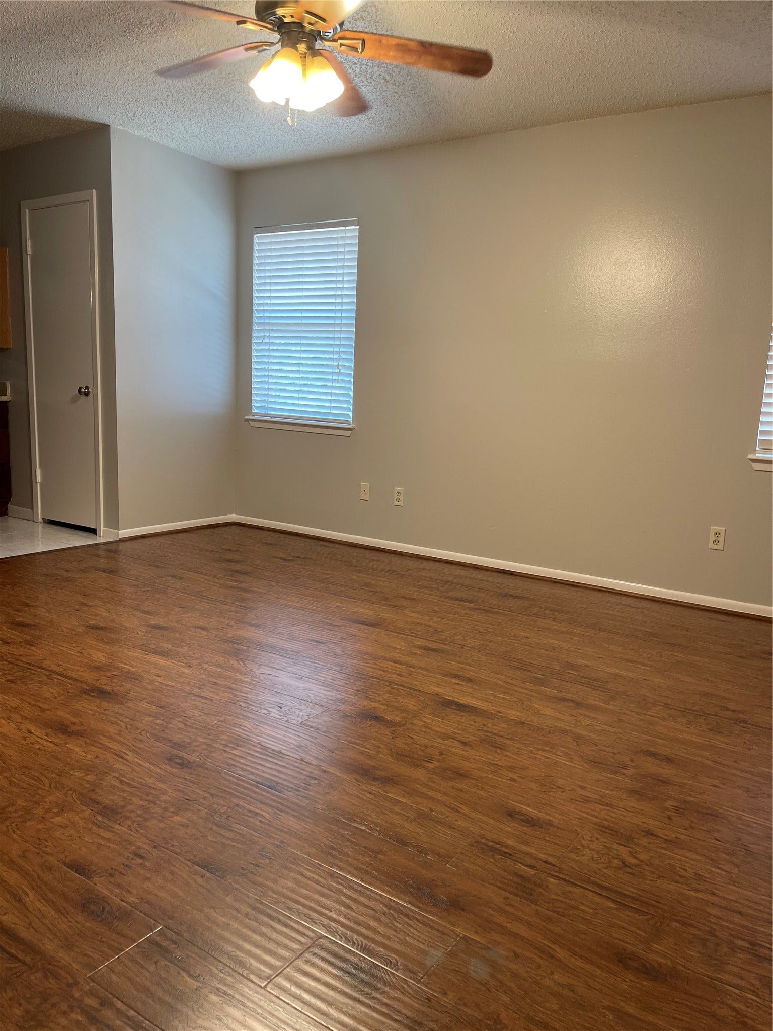9217 Carousel Lane, Houston, TX 77080 Master Bedroom, ceiling fan with lights, double closet