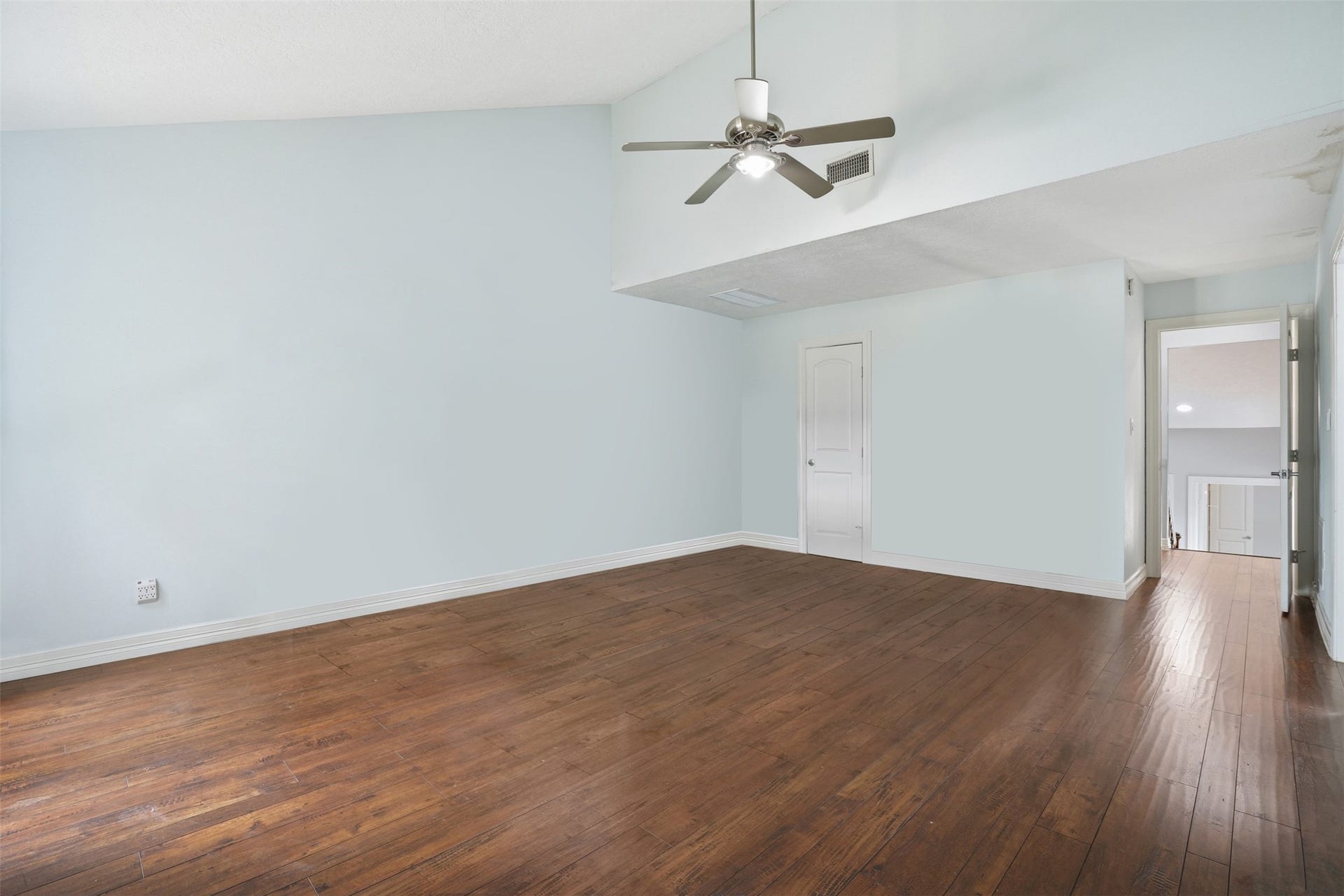 18024 Starboard Drive, Houston, TX 77058 Primary bedroom offers a spacious layout with the added convenience of not just one, but two closets for exceptional storage.