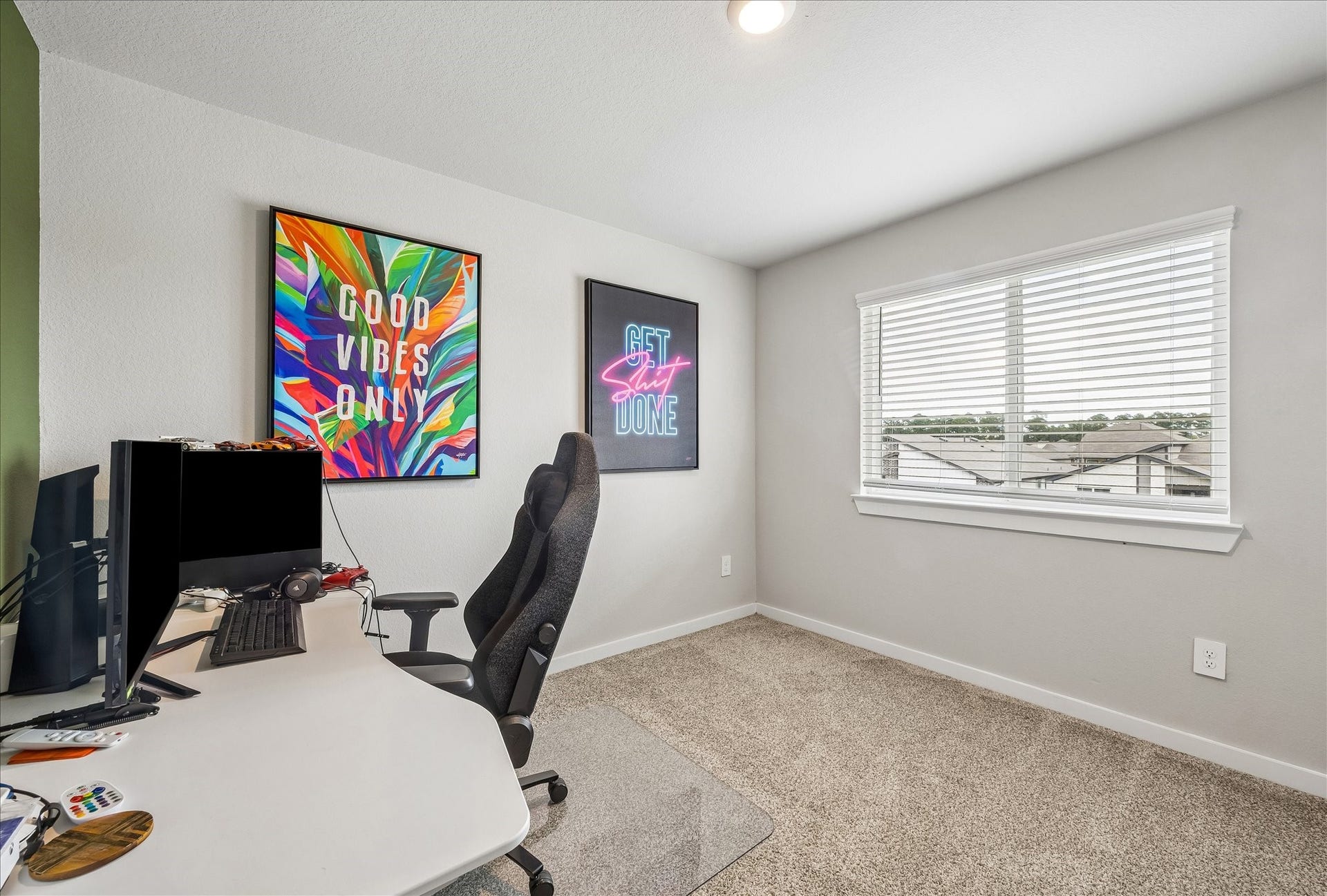 14249 Wonder Lake Lane, Conroe, TX 77384 The 4th bedroom, second up, is being used as another home office.