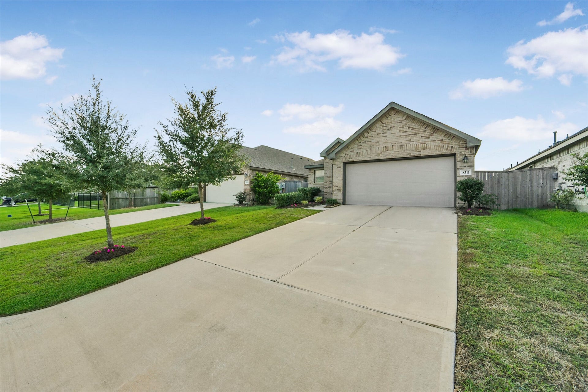 18511 Summit Ranch Drive, Hockley, TX 77447 another view of the driveway