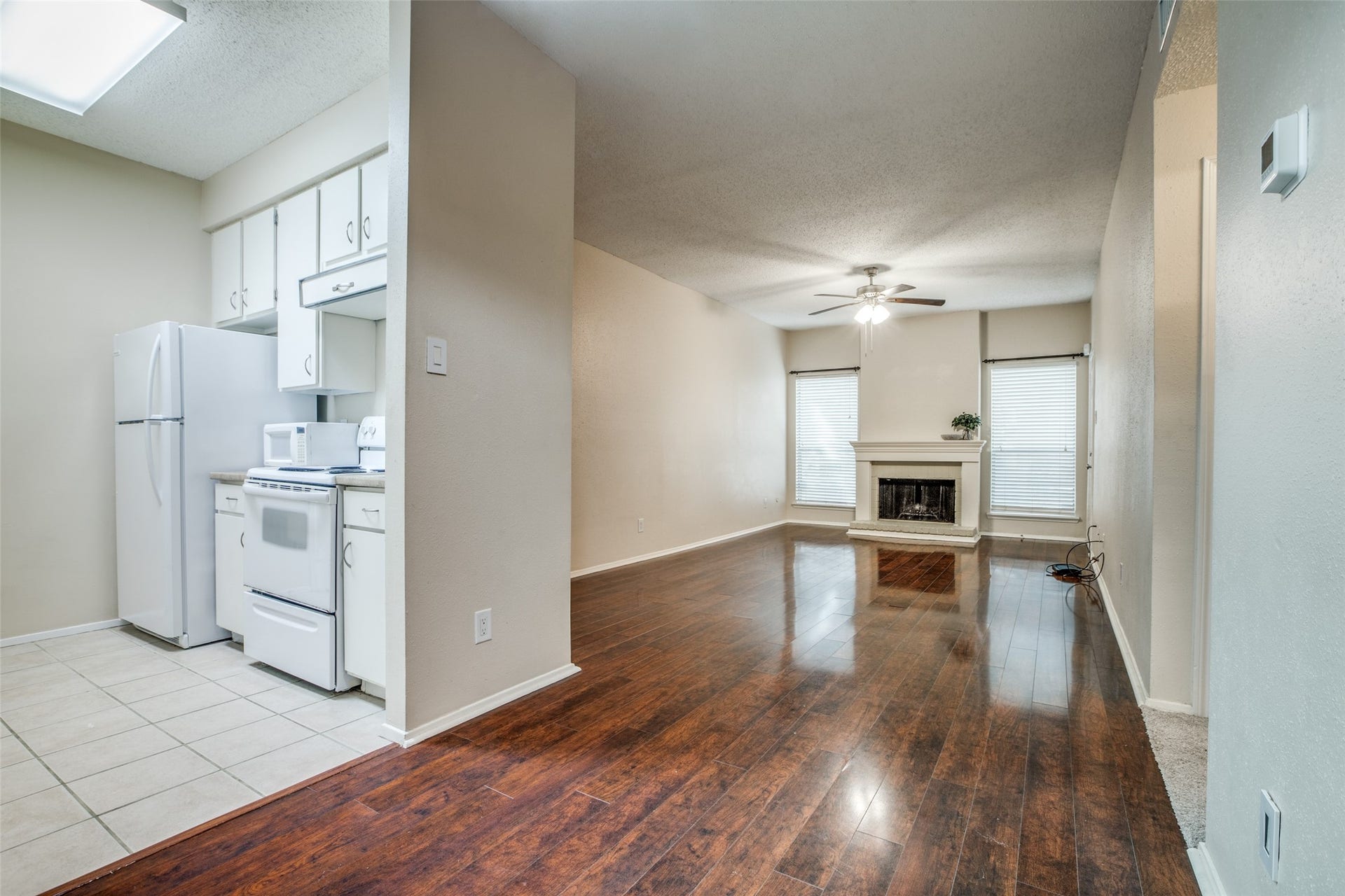 7900 N Stadium Drive, #93, Houston, TX 77030 White kitchen featuring tile floor