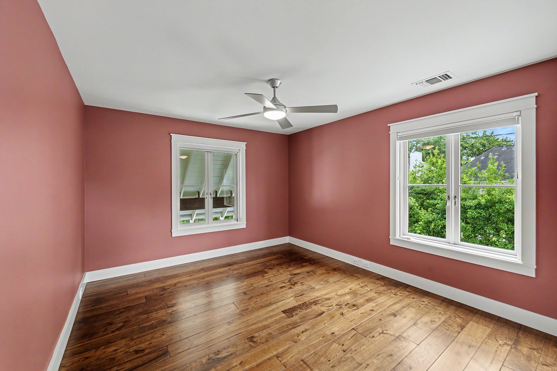 4153 Oberlin Street, West University Place, TX 77005 Secondary bedroom offers space for family or guests.
