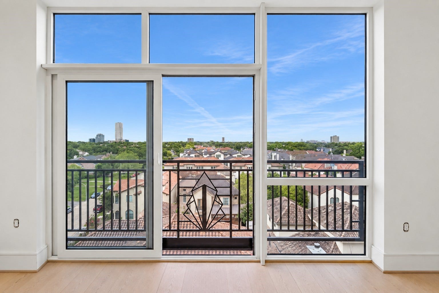 5010 Longmont Drive, #PH-6, Houston, TX 77056 Primary Suite Juliet Balcony