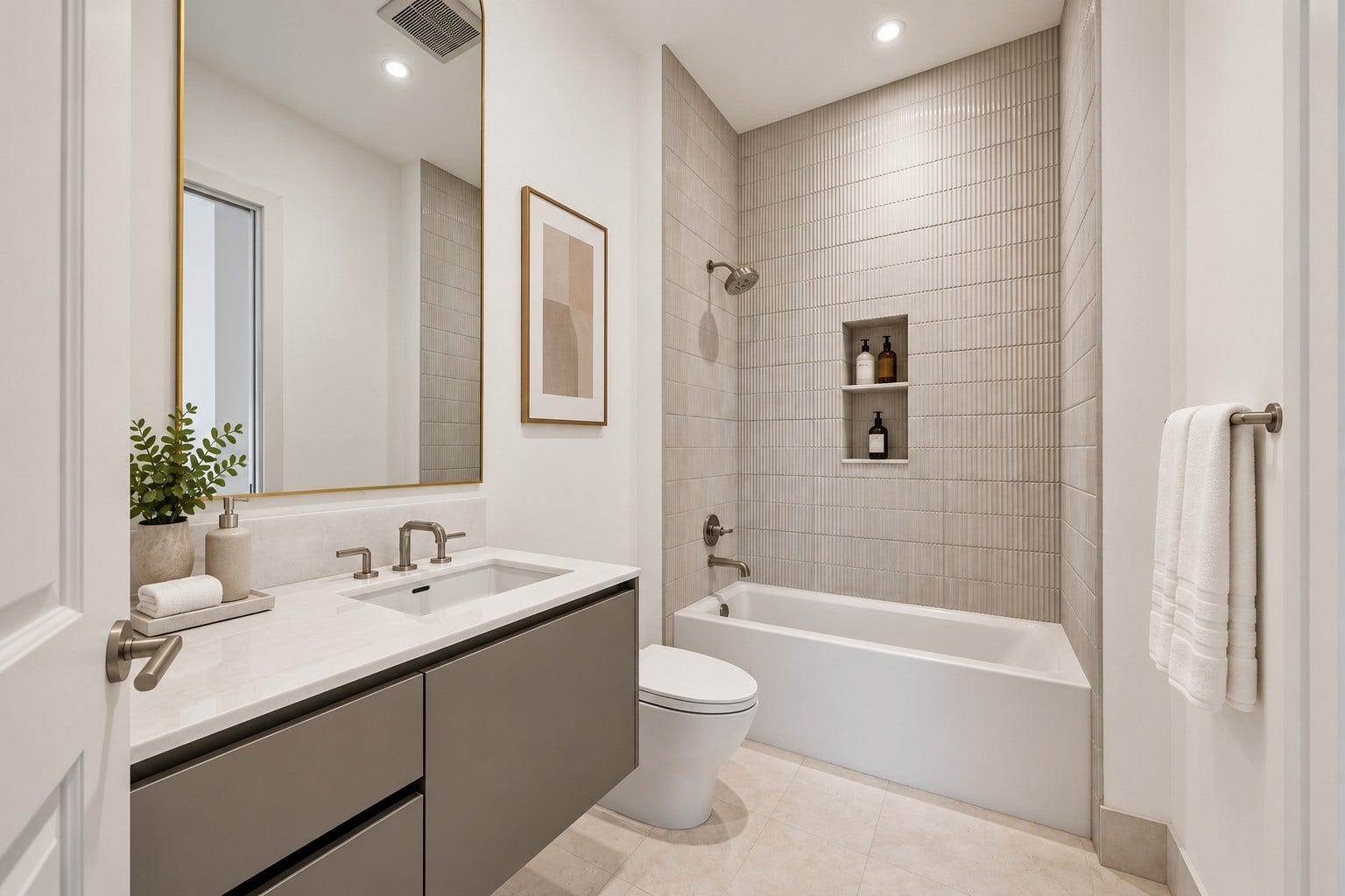 5010 Longmont Drive, #PH-6, Houston, TX 77056 Secondary Bedroom 3 En-suite Bath