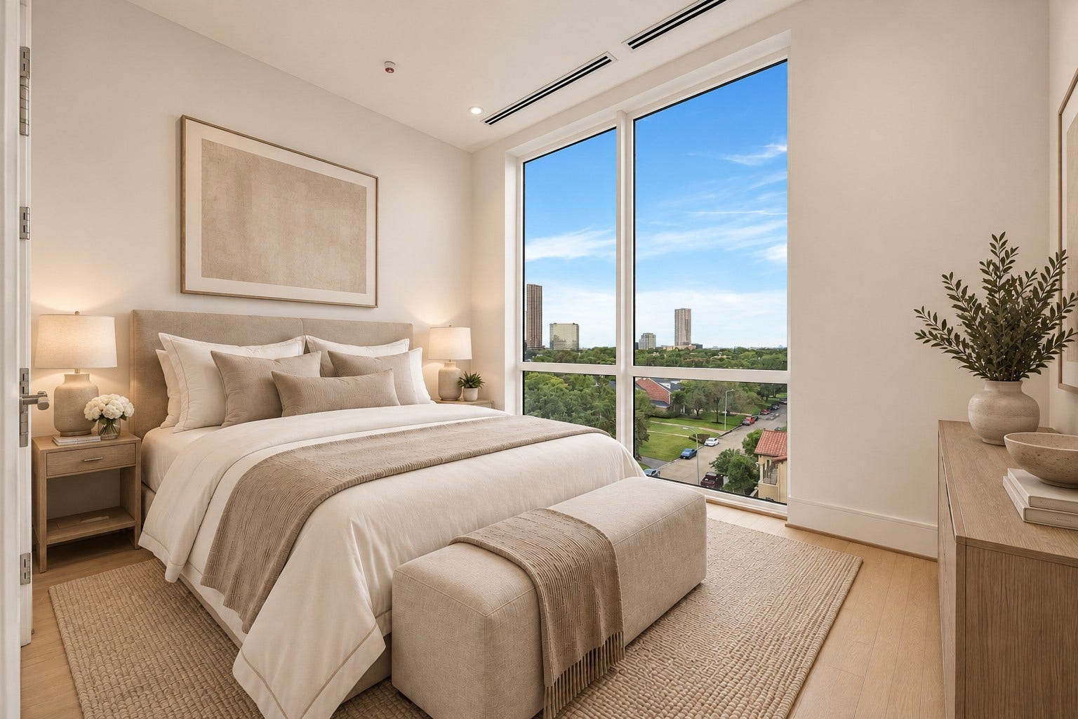 5010 Longmont Drive, #PH-6, Houston, TX 77056 Secondary Bedroom 2