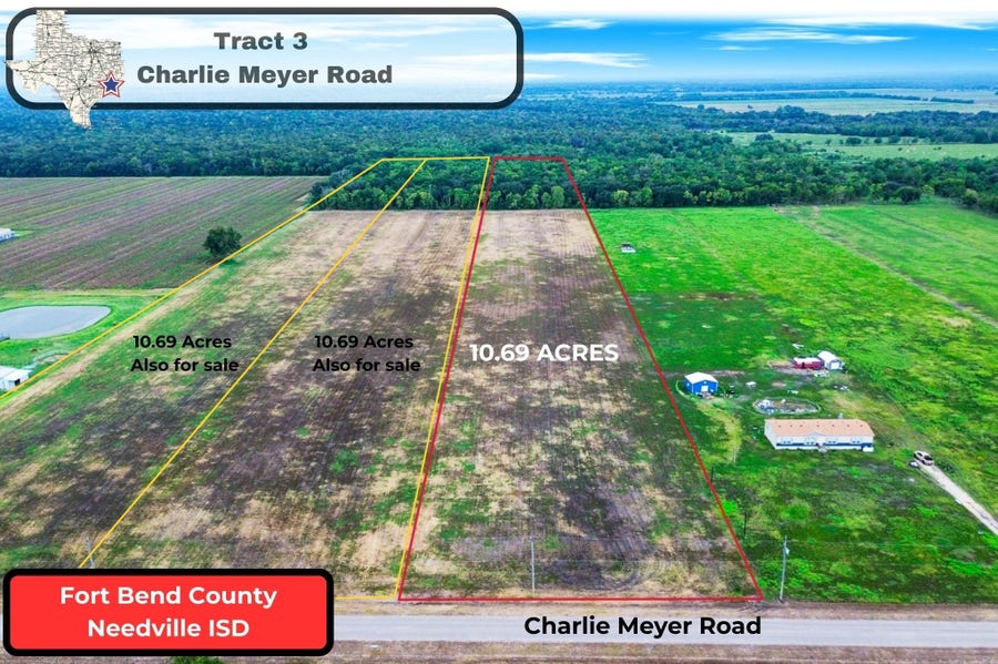 Property photo for Tract 3 Charlie Meyer Road, Damon, TX