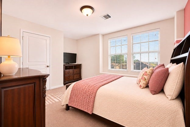 Upstairs bedroom different view
