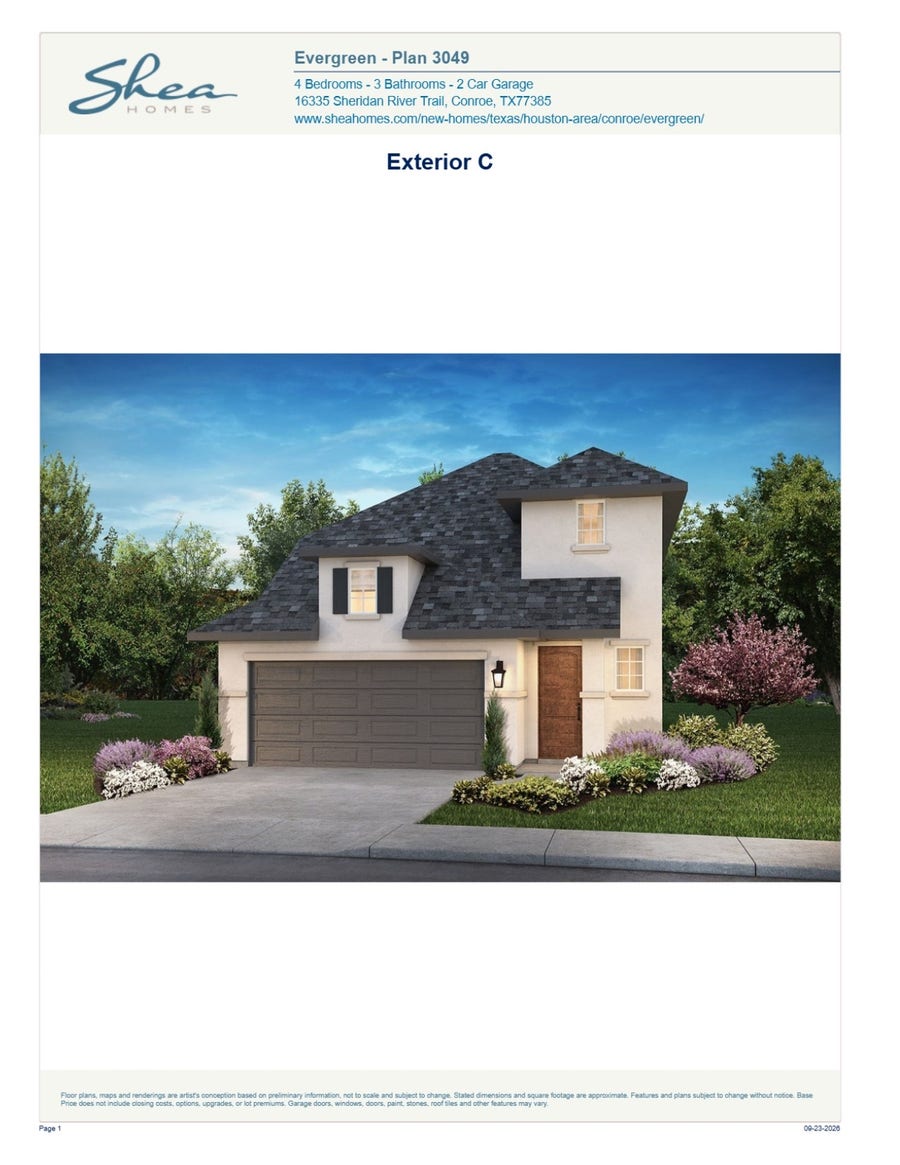 Property photo for 12674 Big Sagebrush Drive, Conroe, TX