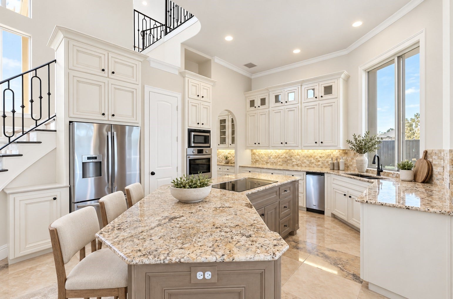 AI Generated Rendering Lighter Paint and Virtual Staging