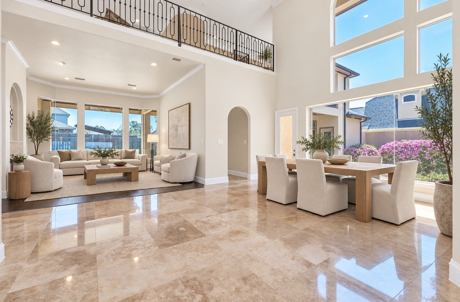 AI Generated Rendering Lighter Paint and Virtual Staging