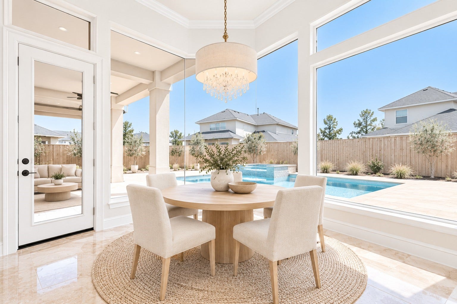 AI Generated Rendering Lighter Paint and Virtual Staging