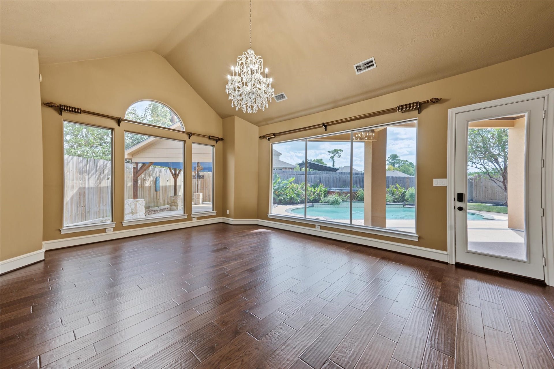 Primary Bedroom with Pool Views