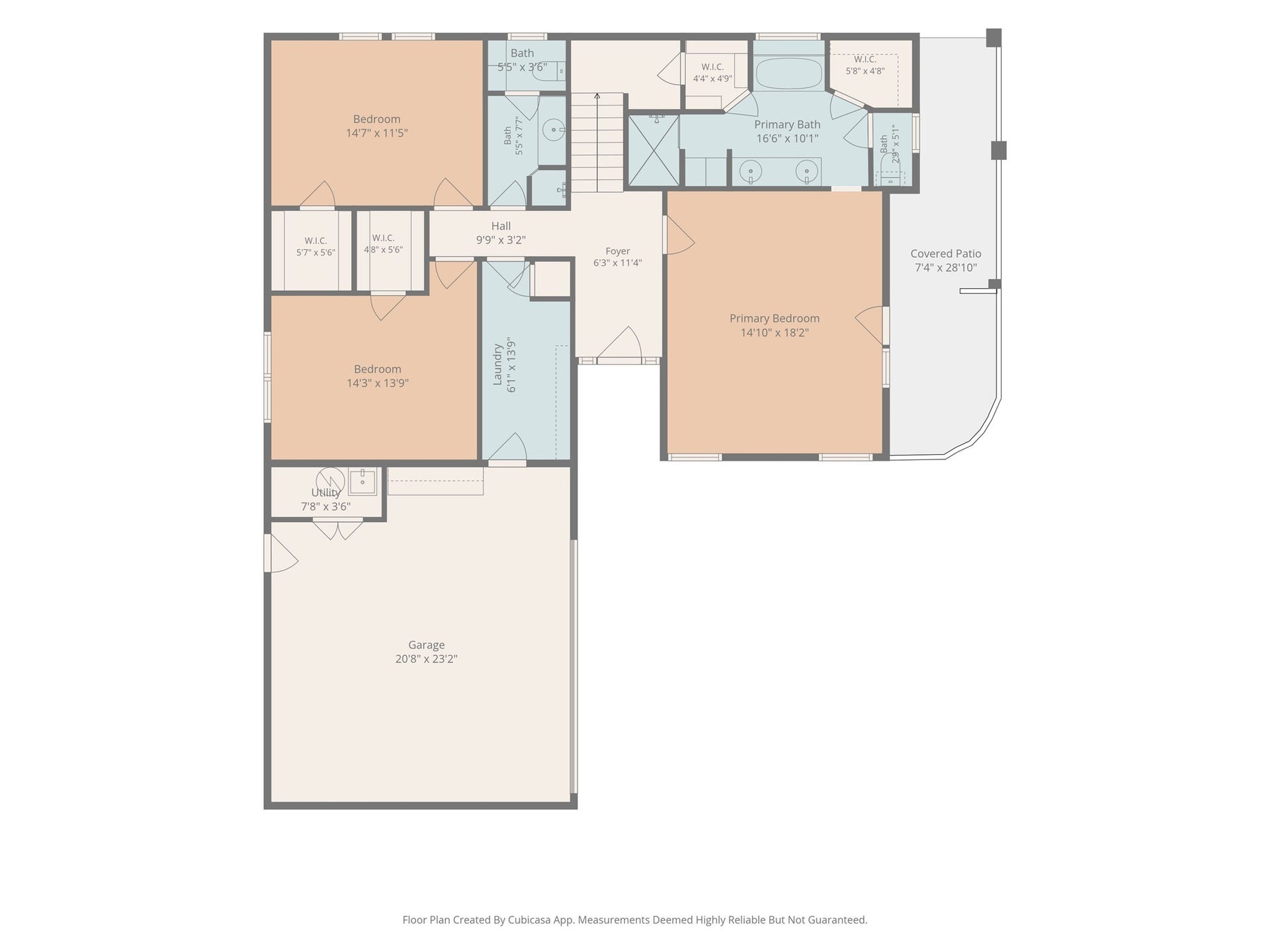 190 Dawns Edge Drive, Montgomery, TX 77356 Floor plan - First floor