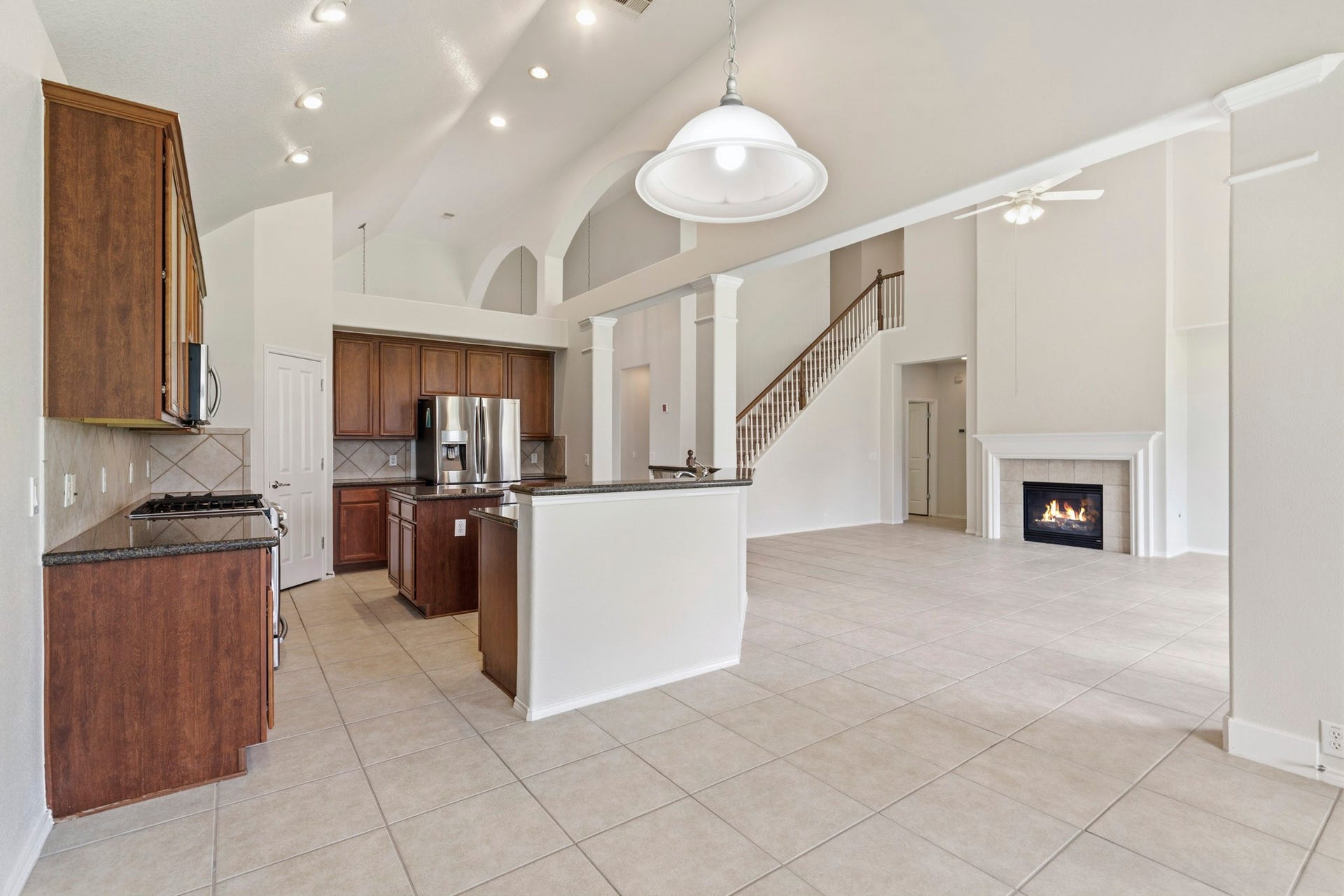5515 Granite Meadow Drive, Katy, TX 77494 The home's expansive open layout is perfectly designed for hosting large gatherings, celebrations, and creating lasting memories with family and friends.