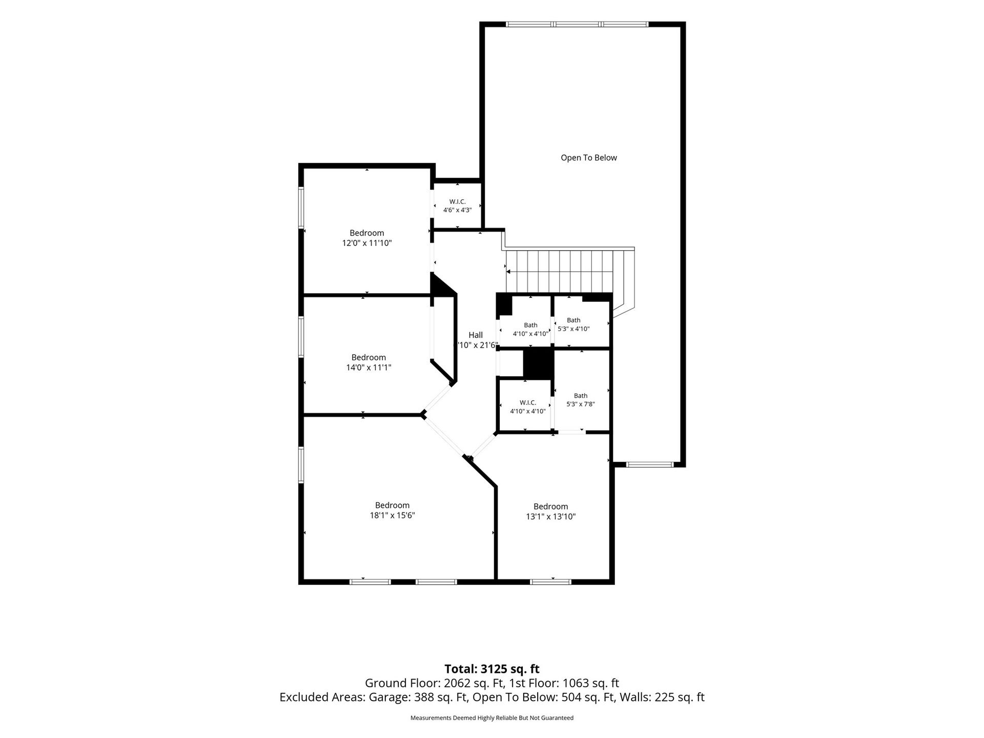 5515 Granite Meadow Drive, Katy, TX 77494 Floor Plan - 2nd floor