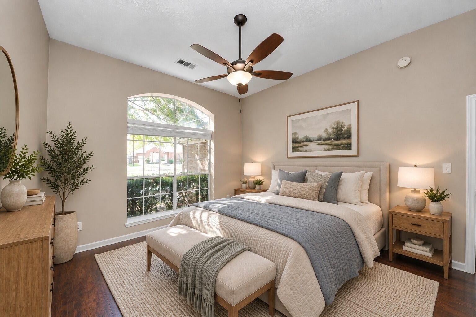 1311 Buchans Drive, Spring, TX 77386 Virtually Staged - Secondary Bedroom.