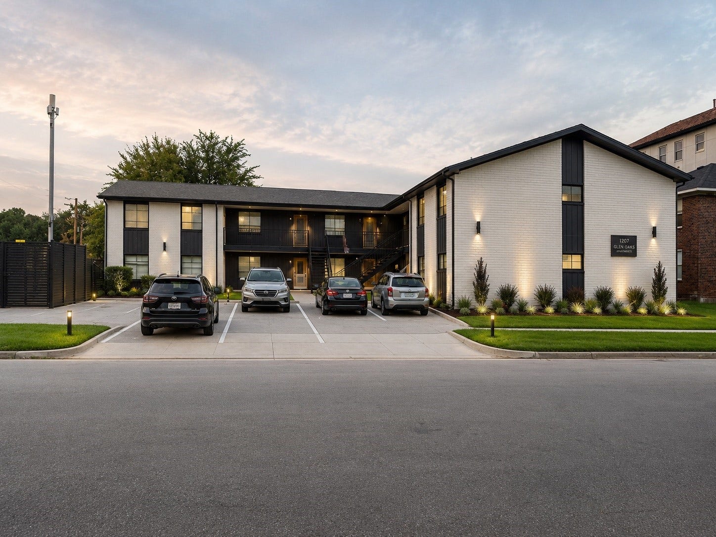1625 Southmore Boulevard, #10, Houston, TX 77004 Conceptual renovated exterior illustration for marketing visualization only