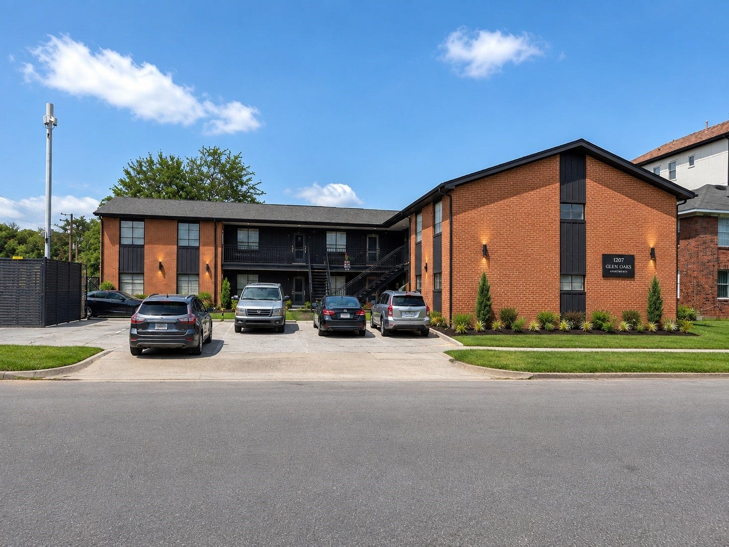 1625 Southmore Boulevard, #10, Houston, TX 77004 Conceptual renovated exterior illustration for marketing visualization only