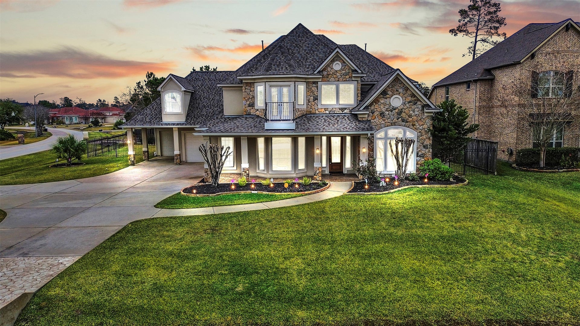 6914 Sandwedge Point Court, Spring, TX 77389 Sunset