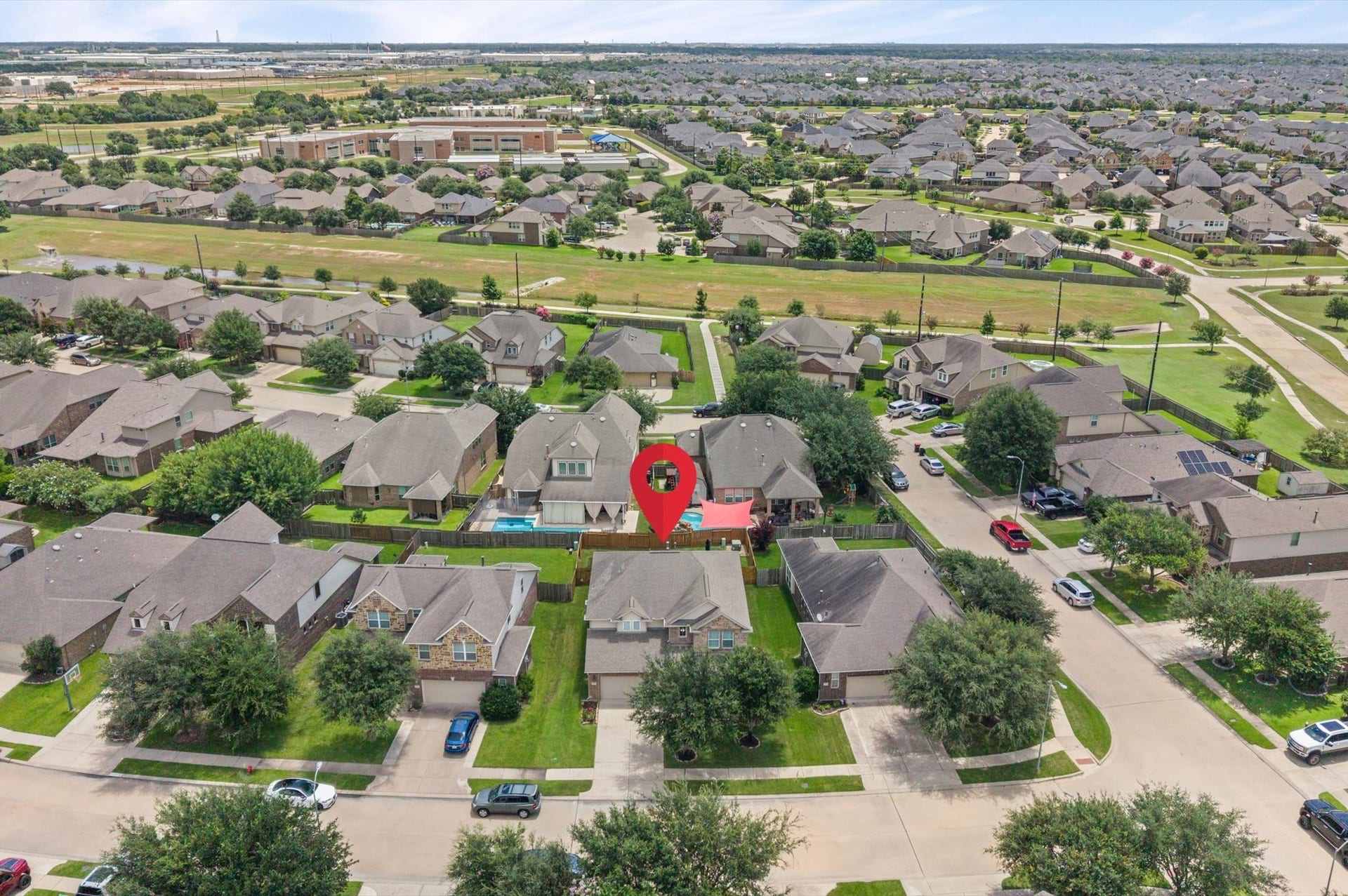 Zoned to Katy ISD, with Texas Heritage Marketplace and I-10 close by.