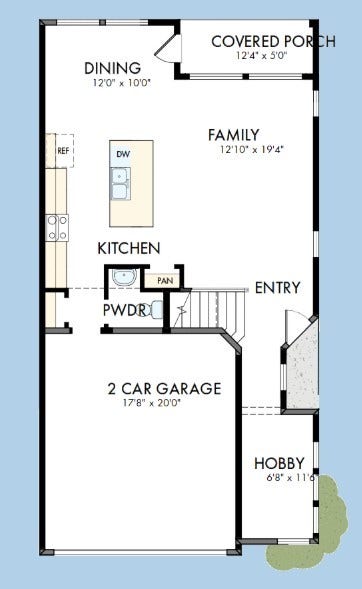 The success of a floor plan is the way you can move through itYoull be amazed at how well this home livesWe call it traffic patterns.