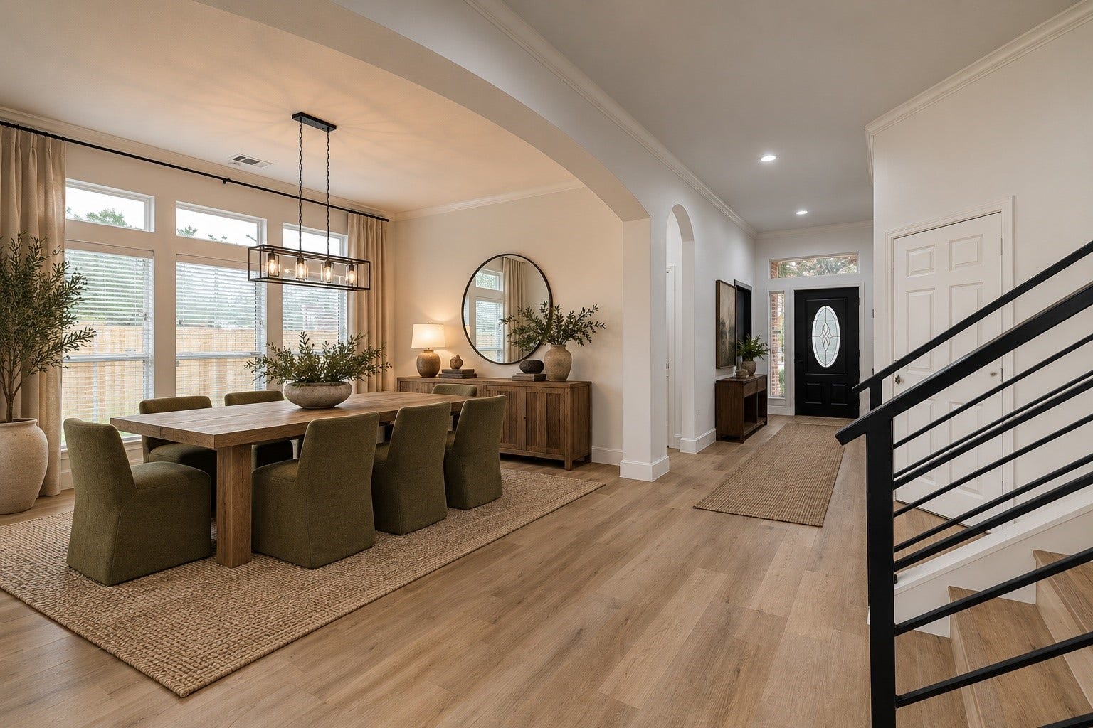 3550 Urban Woods Trail, Houston, TX 77008 Virtually Staged