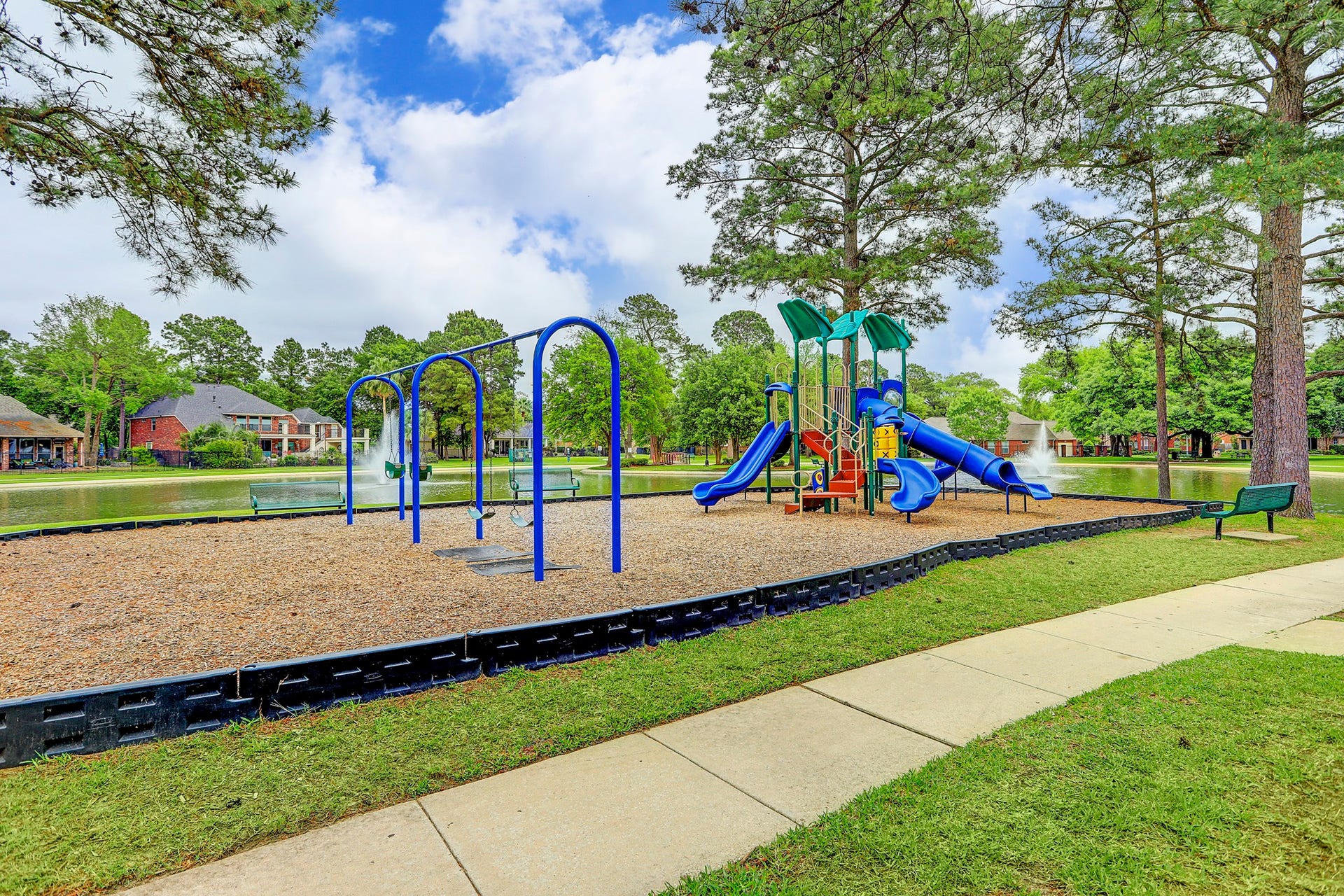 11510 Pecan Canyon Court, Tomball, TX 77377 One of two playgrounds
