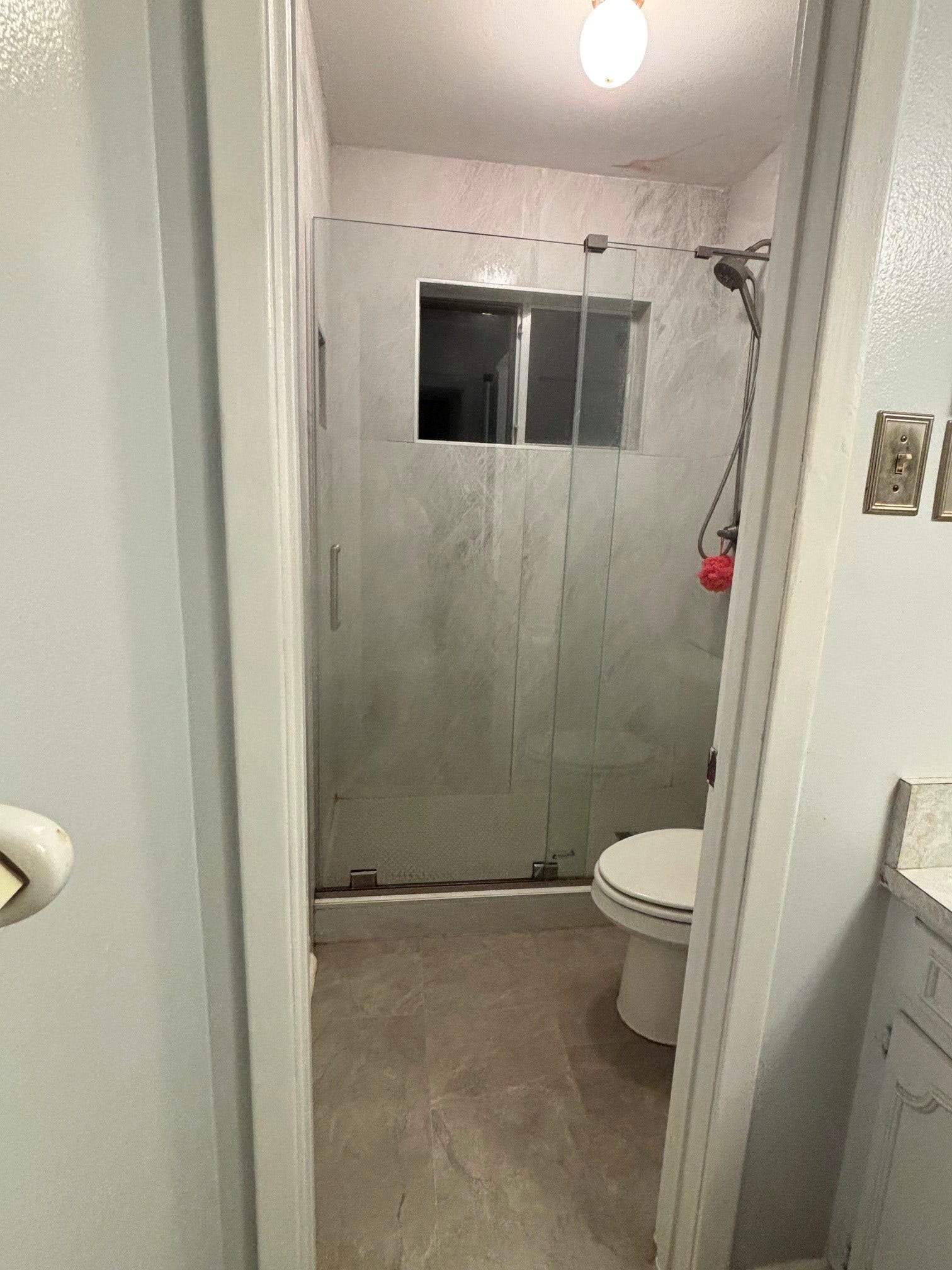 2001 Lamar Drive, Richmond, TX 77469 Another view of the spacious walk-in shower and toilet room.