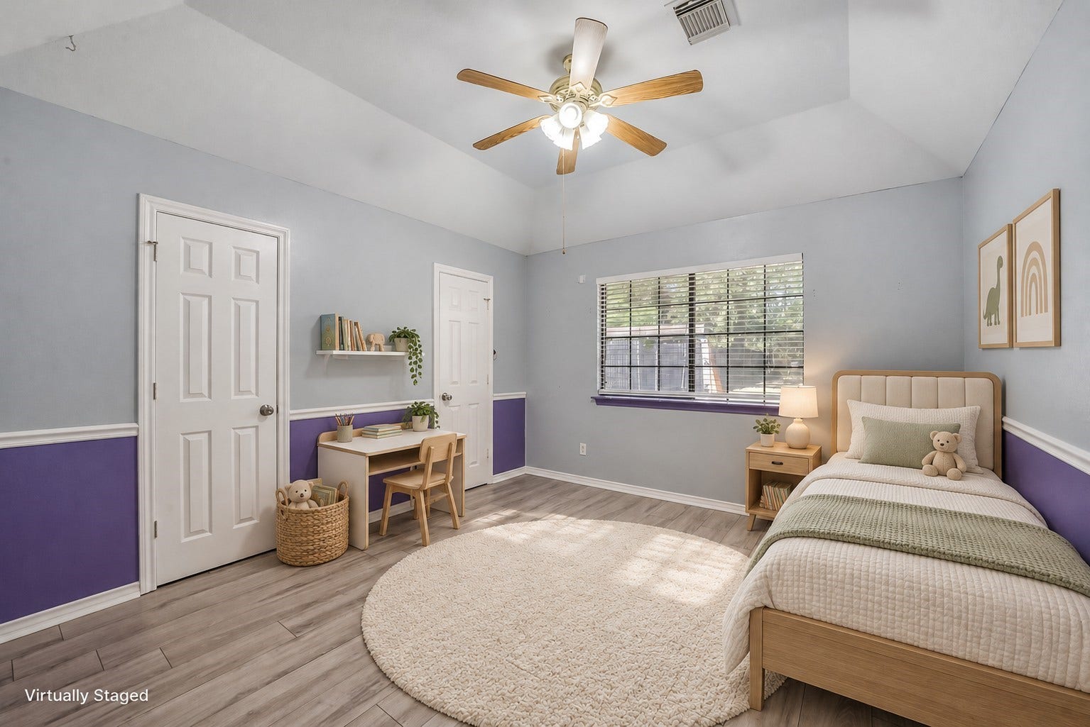 22911 Keith Drive, New Caney, TX 77357 Virtually staged photo of this third bedroom.