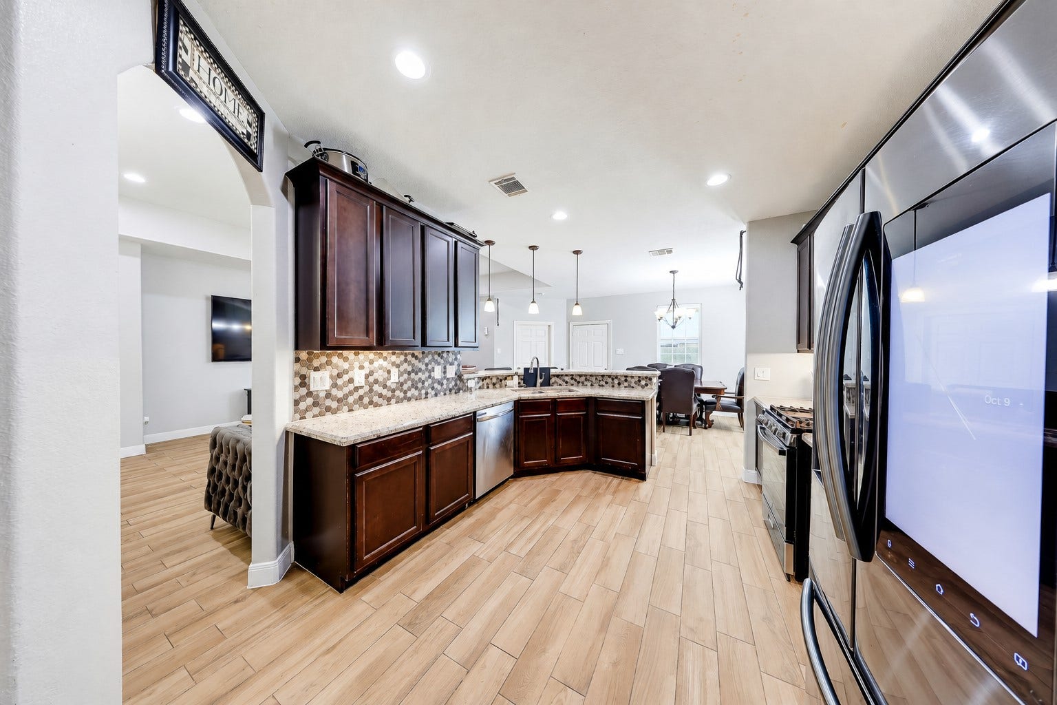 267 Freeman Boulevard, West Columbia, TX 77486 Enjoy generous counter space and cabinetry that keep your kitchen ready for daily life.