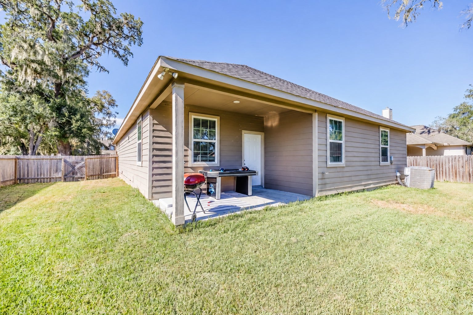 267 Freeman Boulevard, West Columbia, TX 77486 Keep the grill close and enjoy relaxed weekends beneath your covered patio.